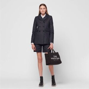 Marc Jacobs Traveler Tote Bag Black Canvas The Tote Bag